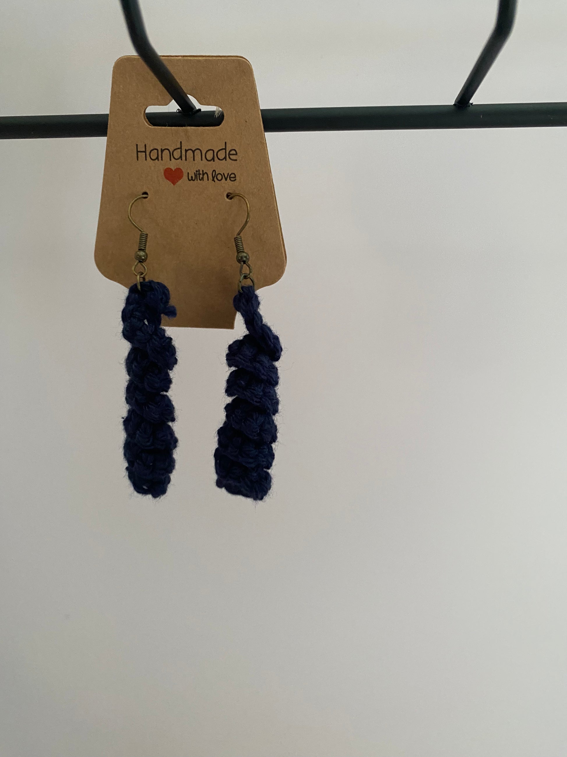 Corkscrew earrings