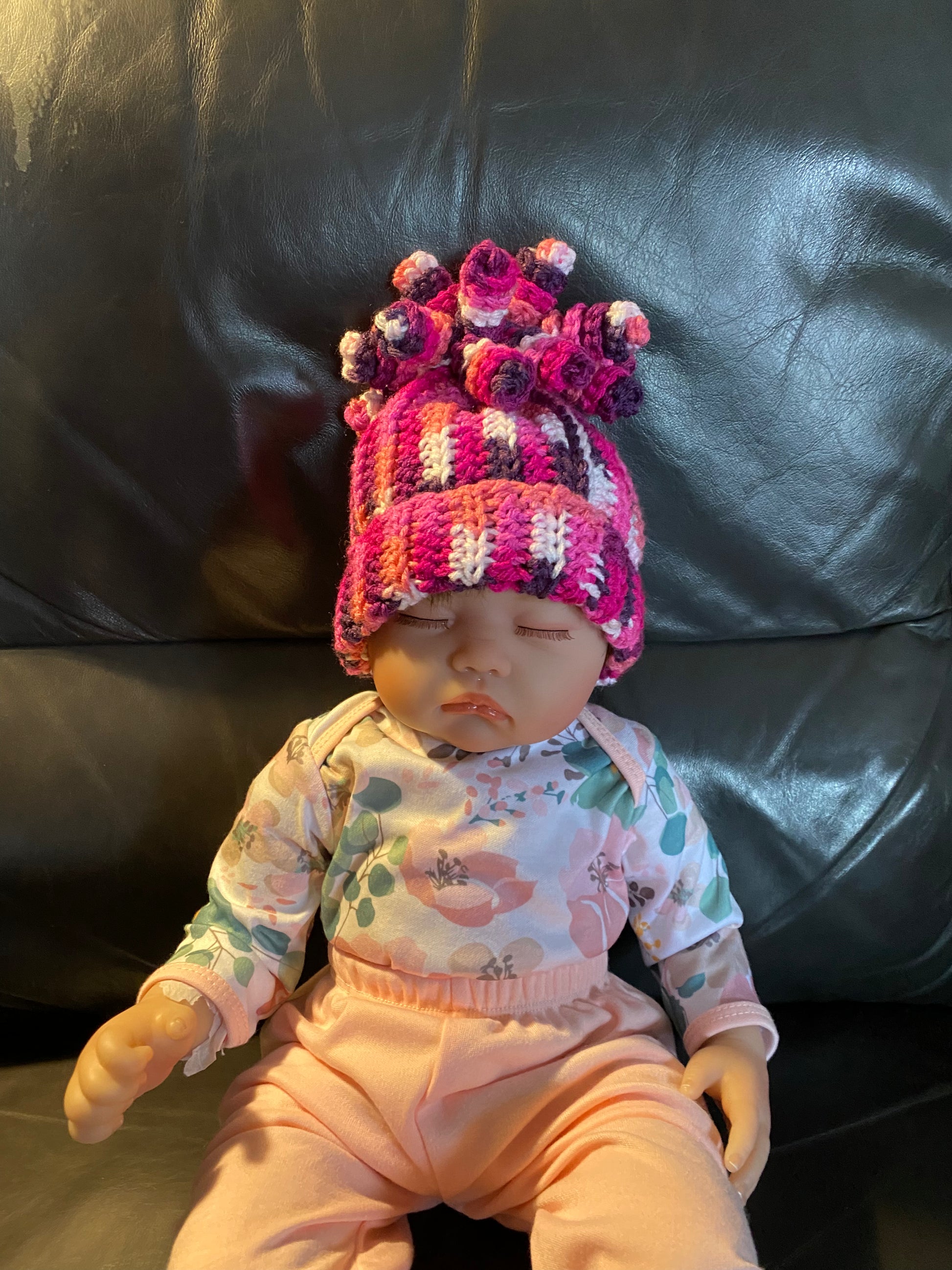 Curlicue hat