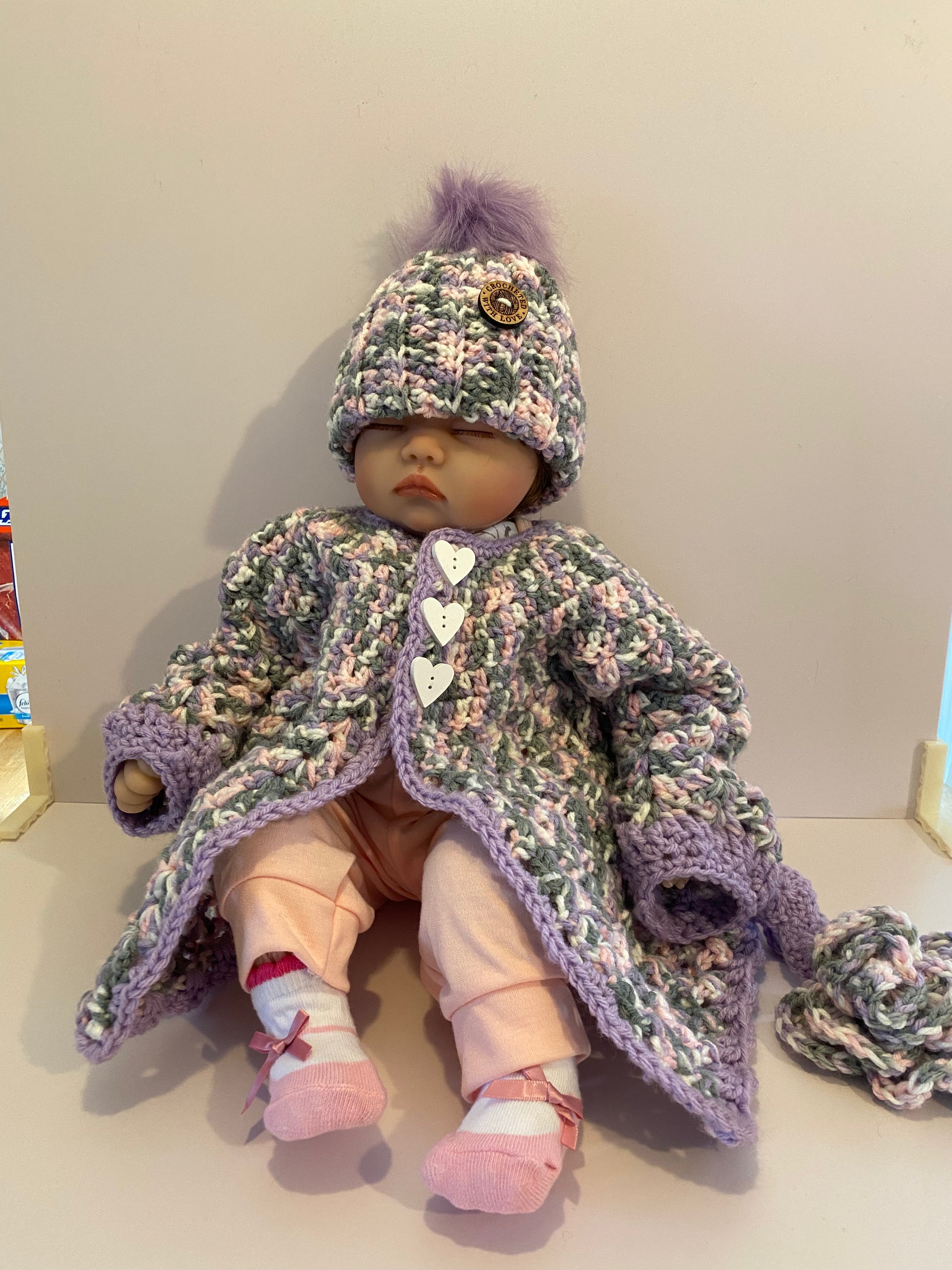 Girls cardigan set
