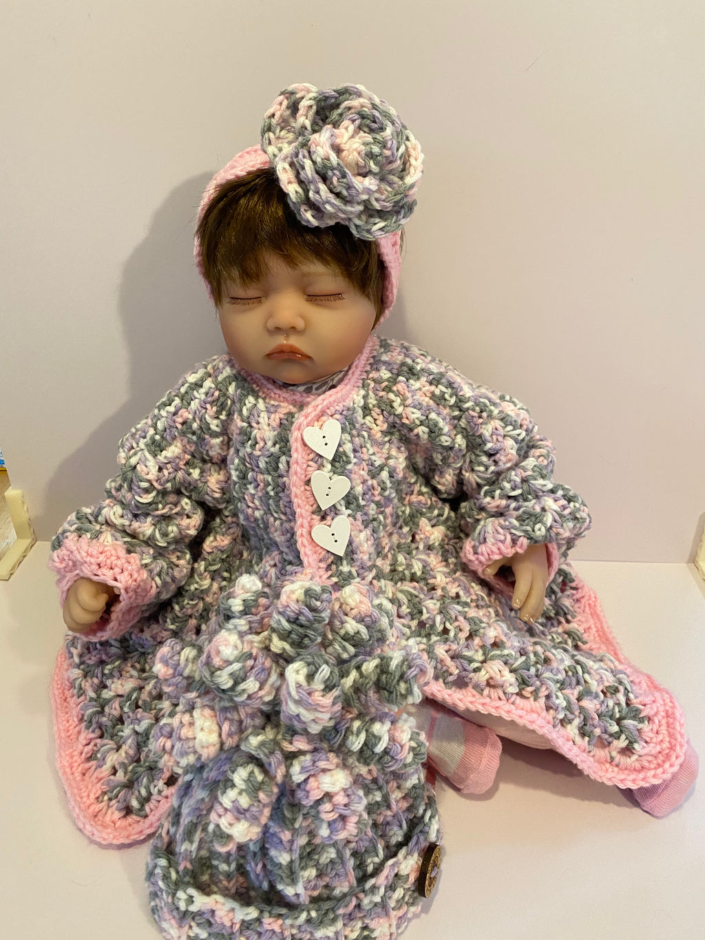 Girls cardigan set