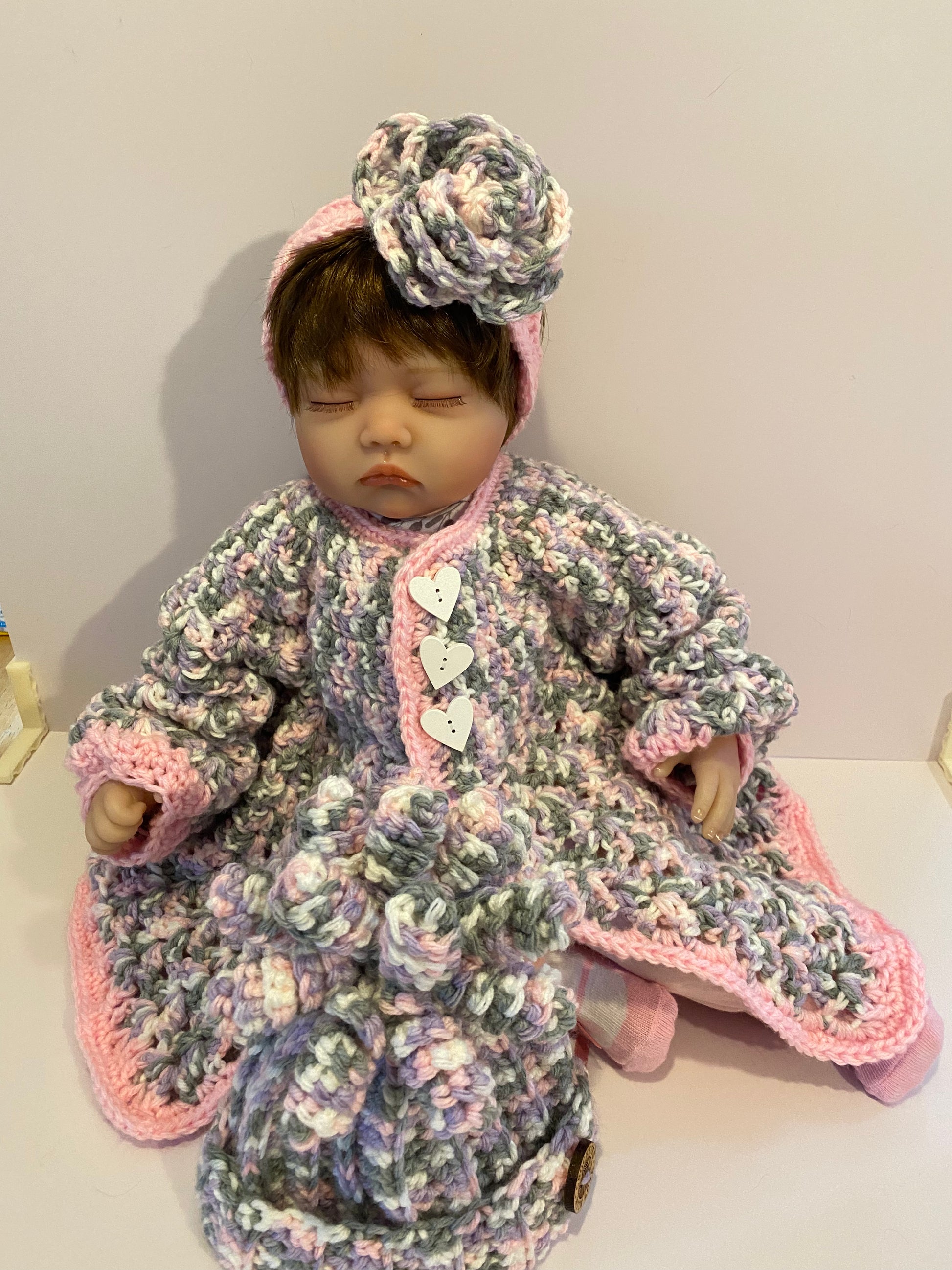 Girls cardigan set