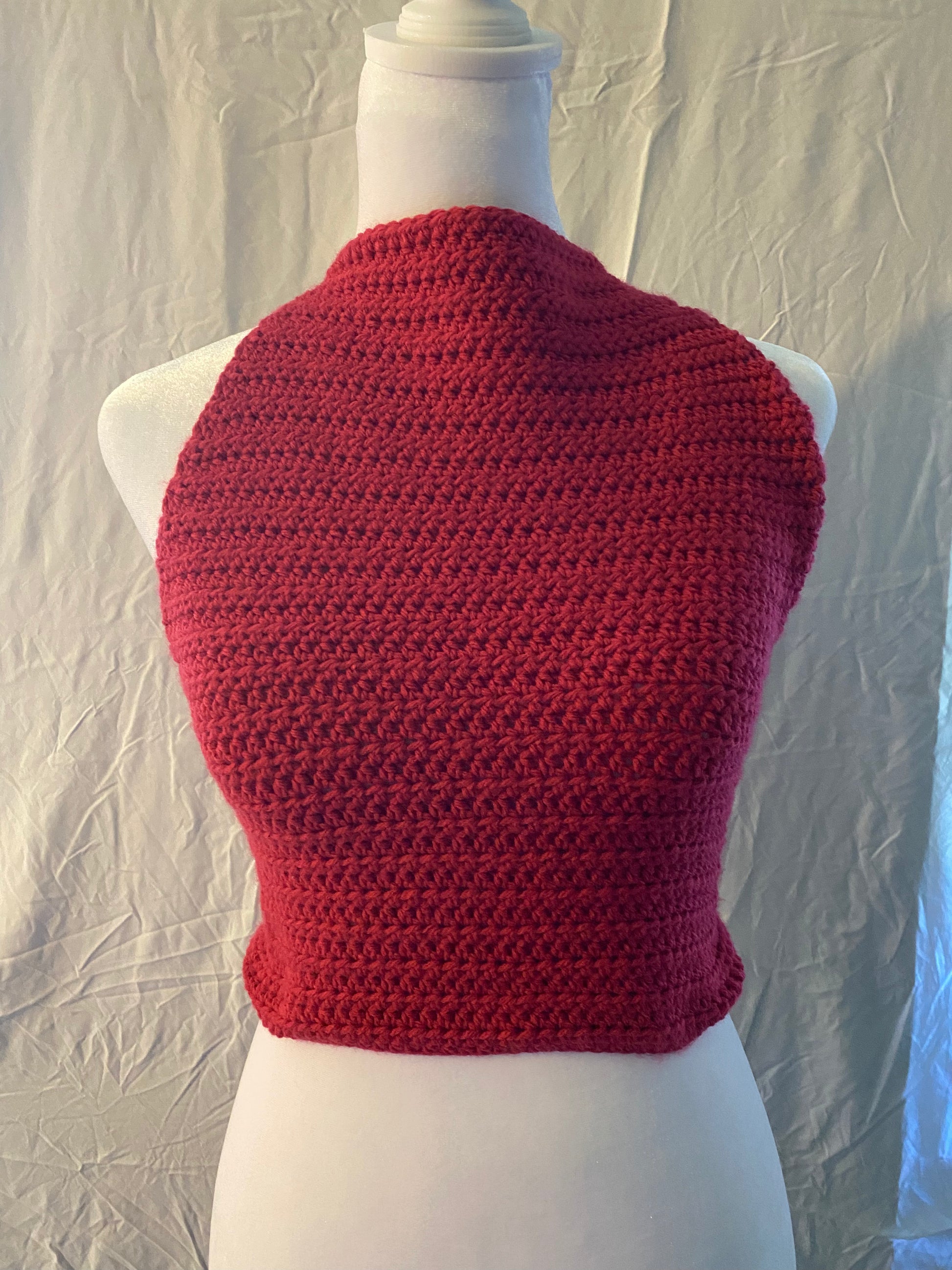 Fuchsia halter top