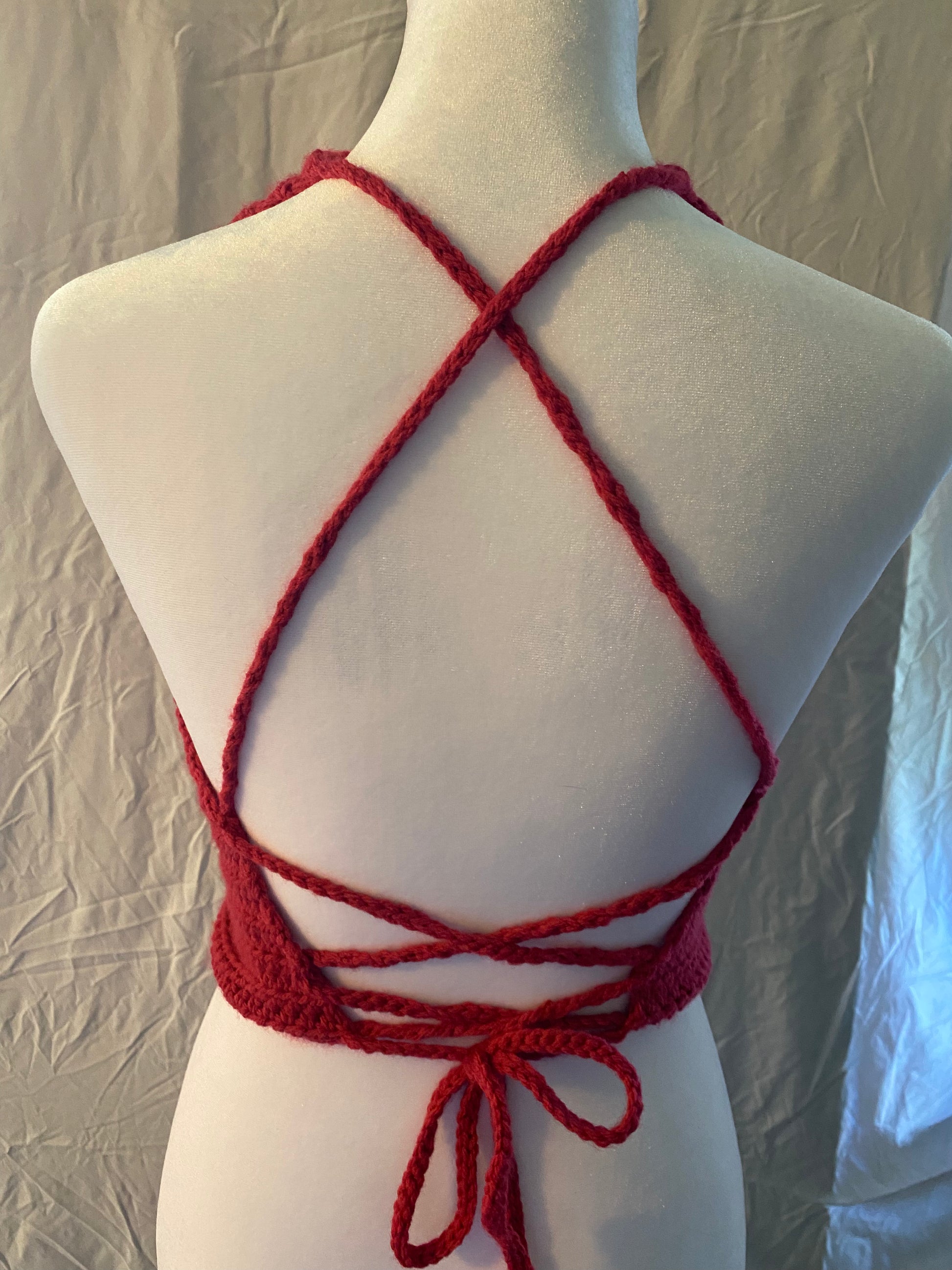 Fuchsia halter top