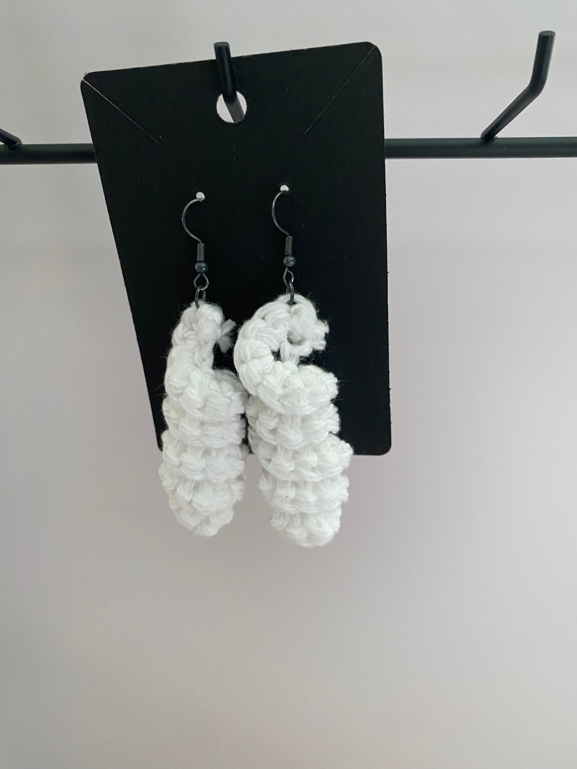 Corkscrew earrings