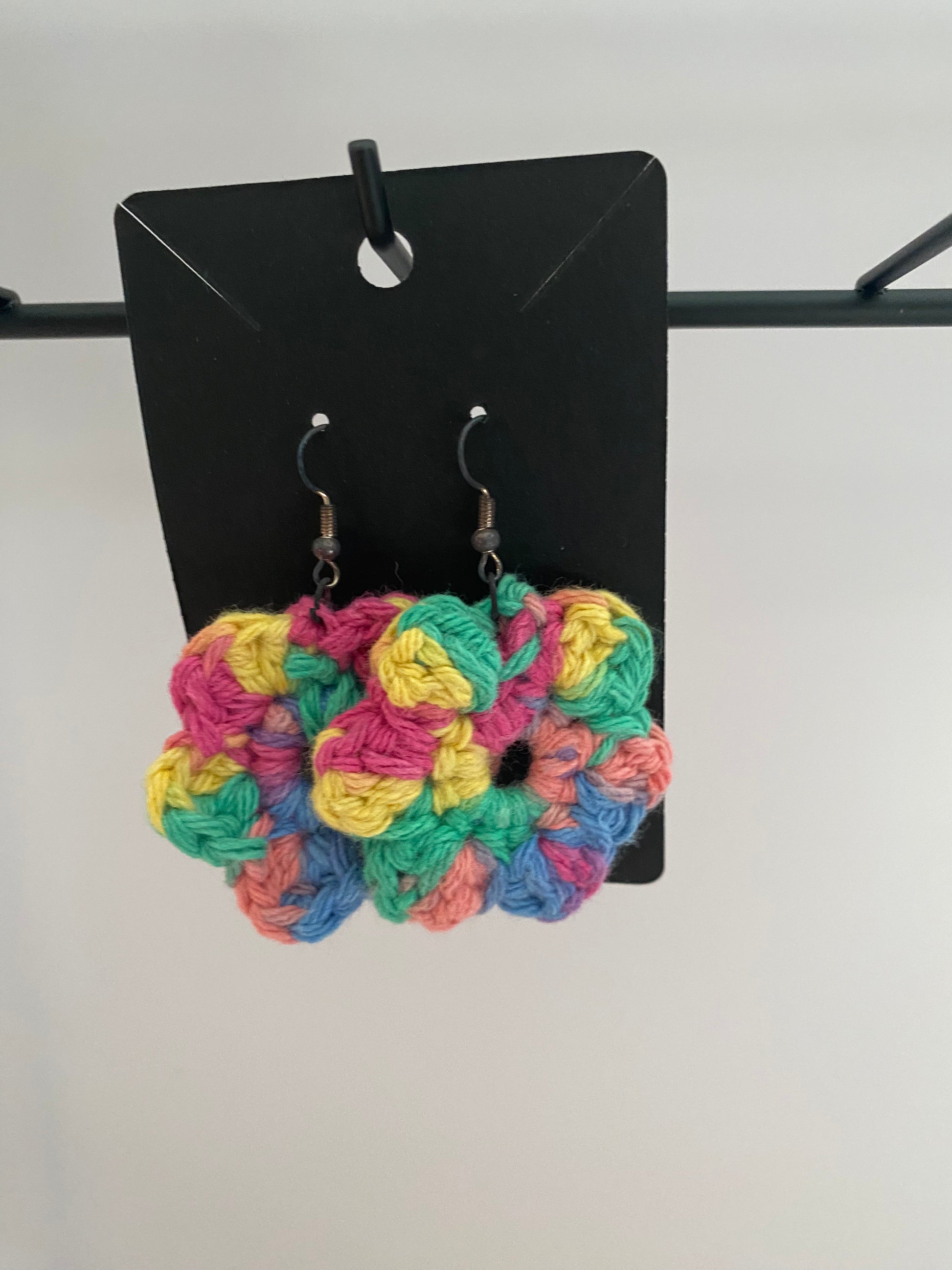 Flower earrings