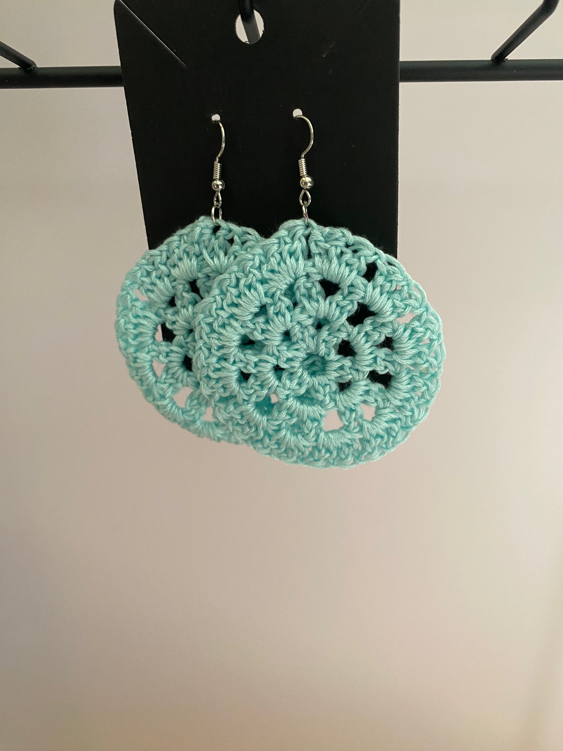 Medallion earrings