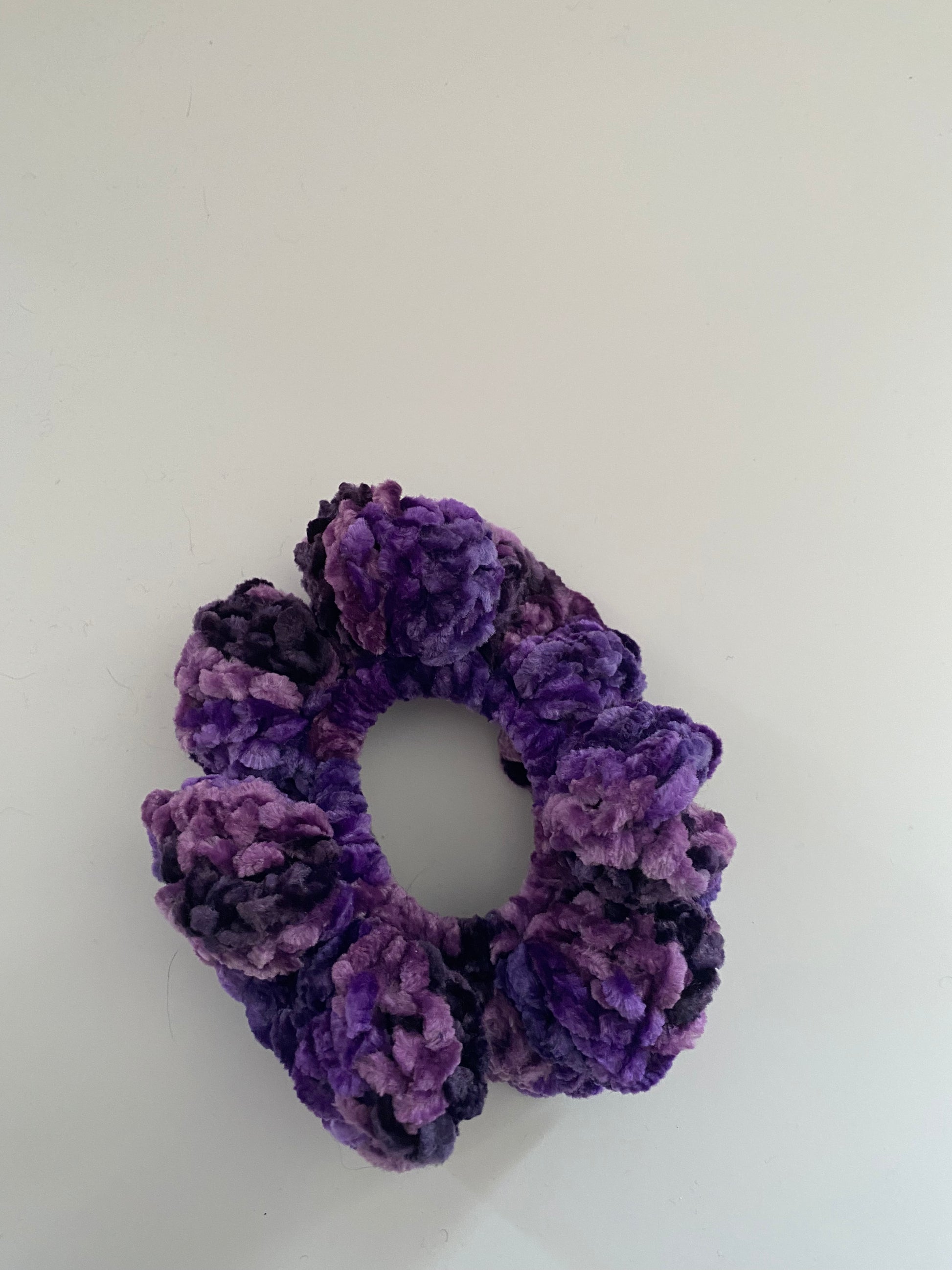 Velvet scrunchie
