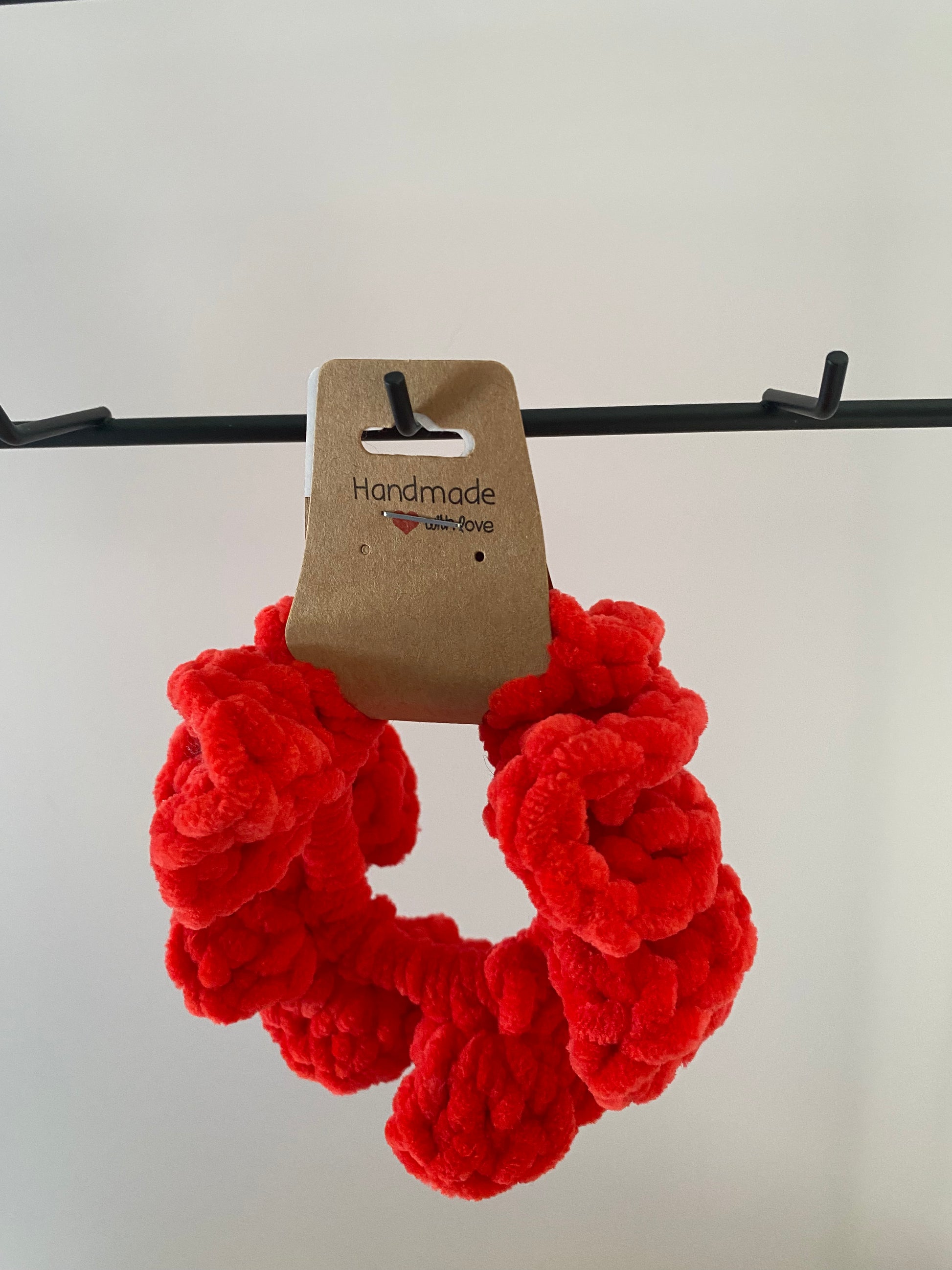 Velvet scrunchie