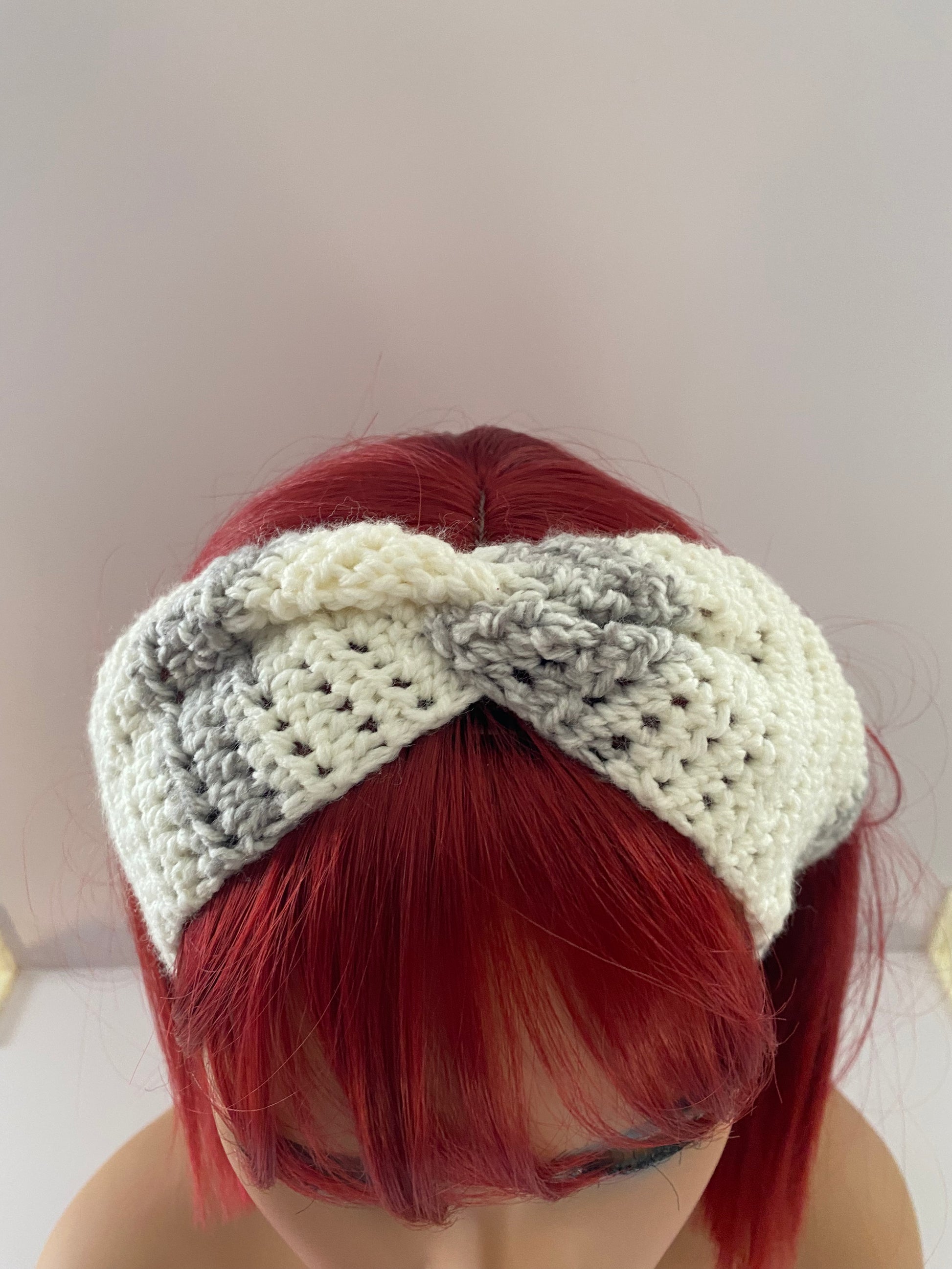 Twisted ear warmer