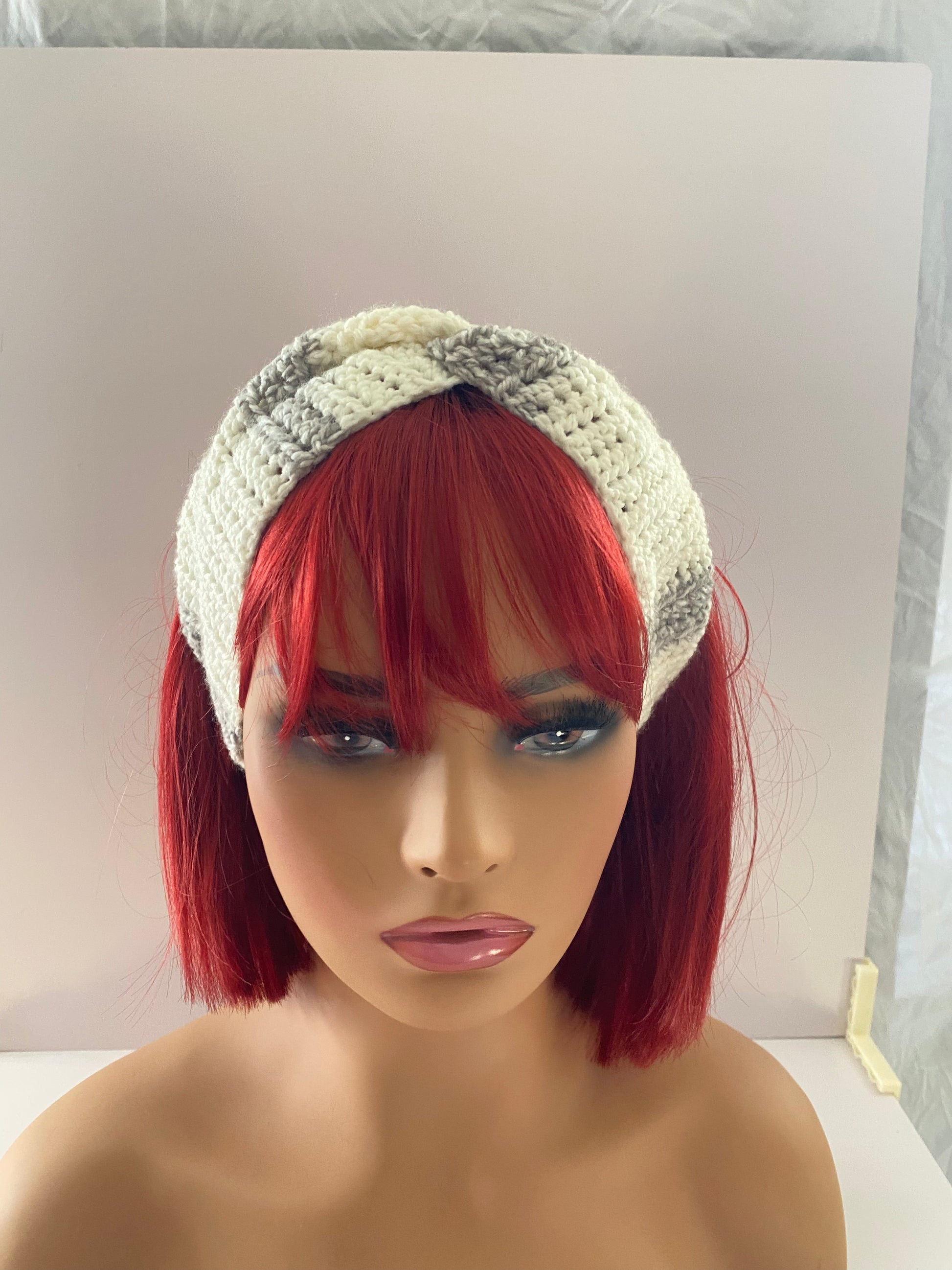 Twisted ear warmer