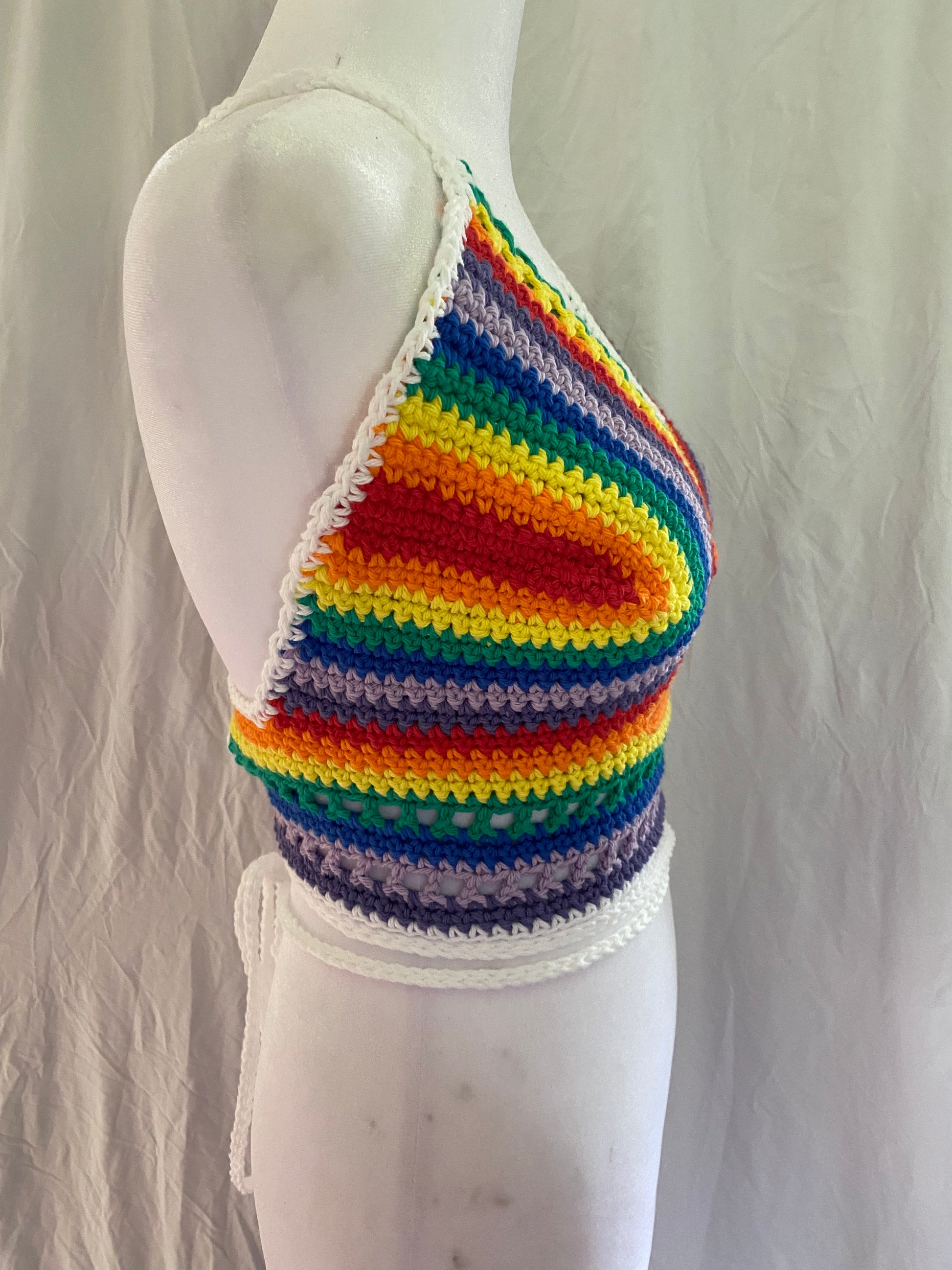 The River Dahlia Crop Top