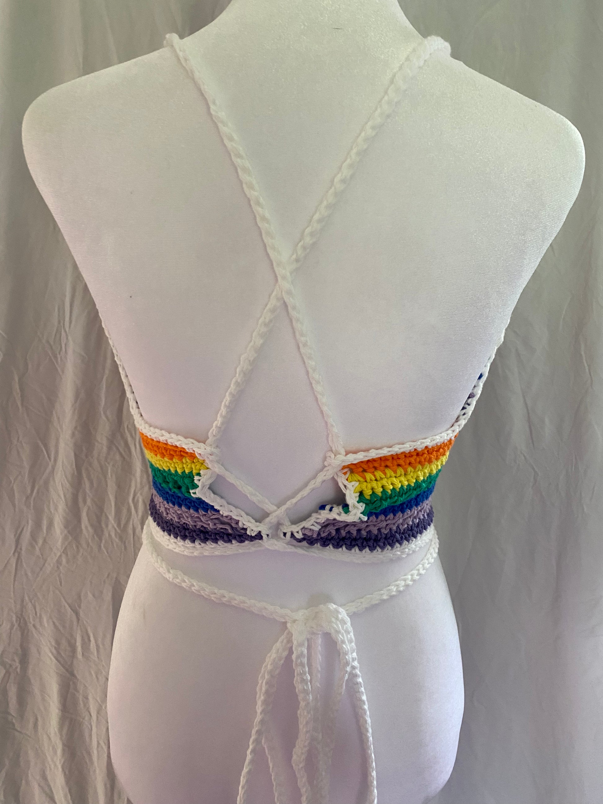 The River Dahlia Crop Top