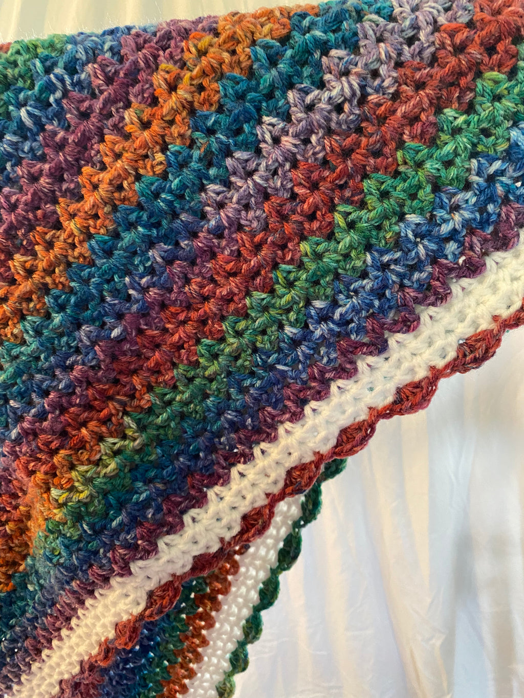 V Stitch Baby Blanket