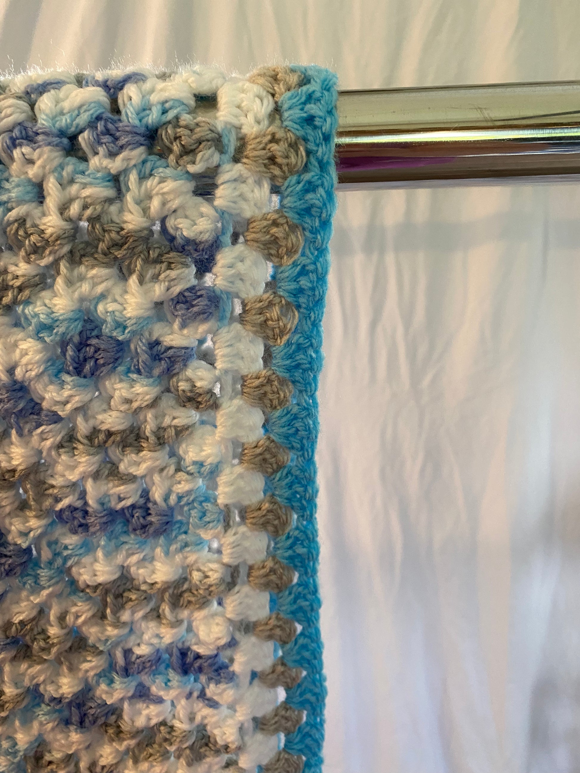 Granny Stripe Baby Blanket