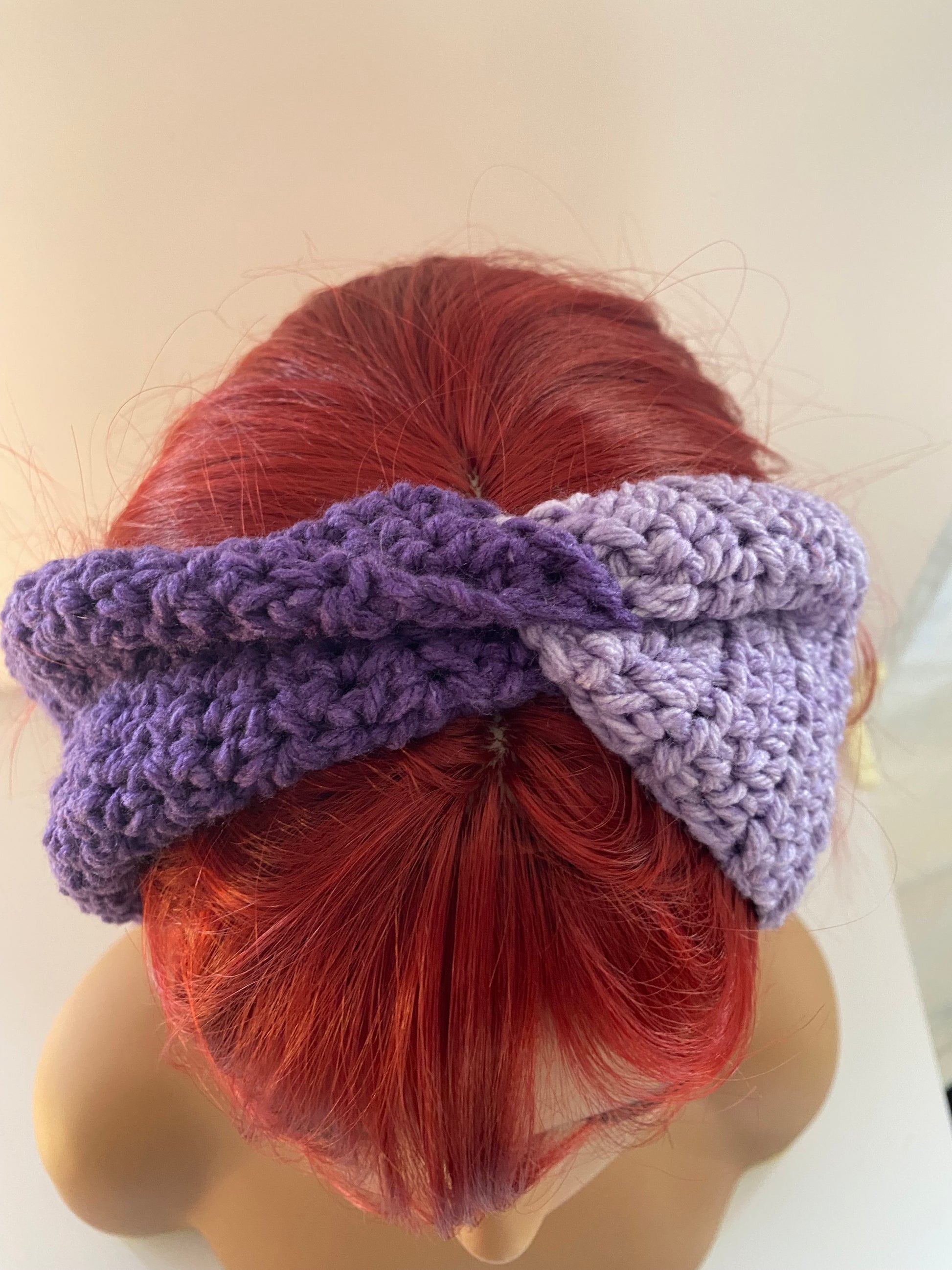 Twisted ear warmer