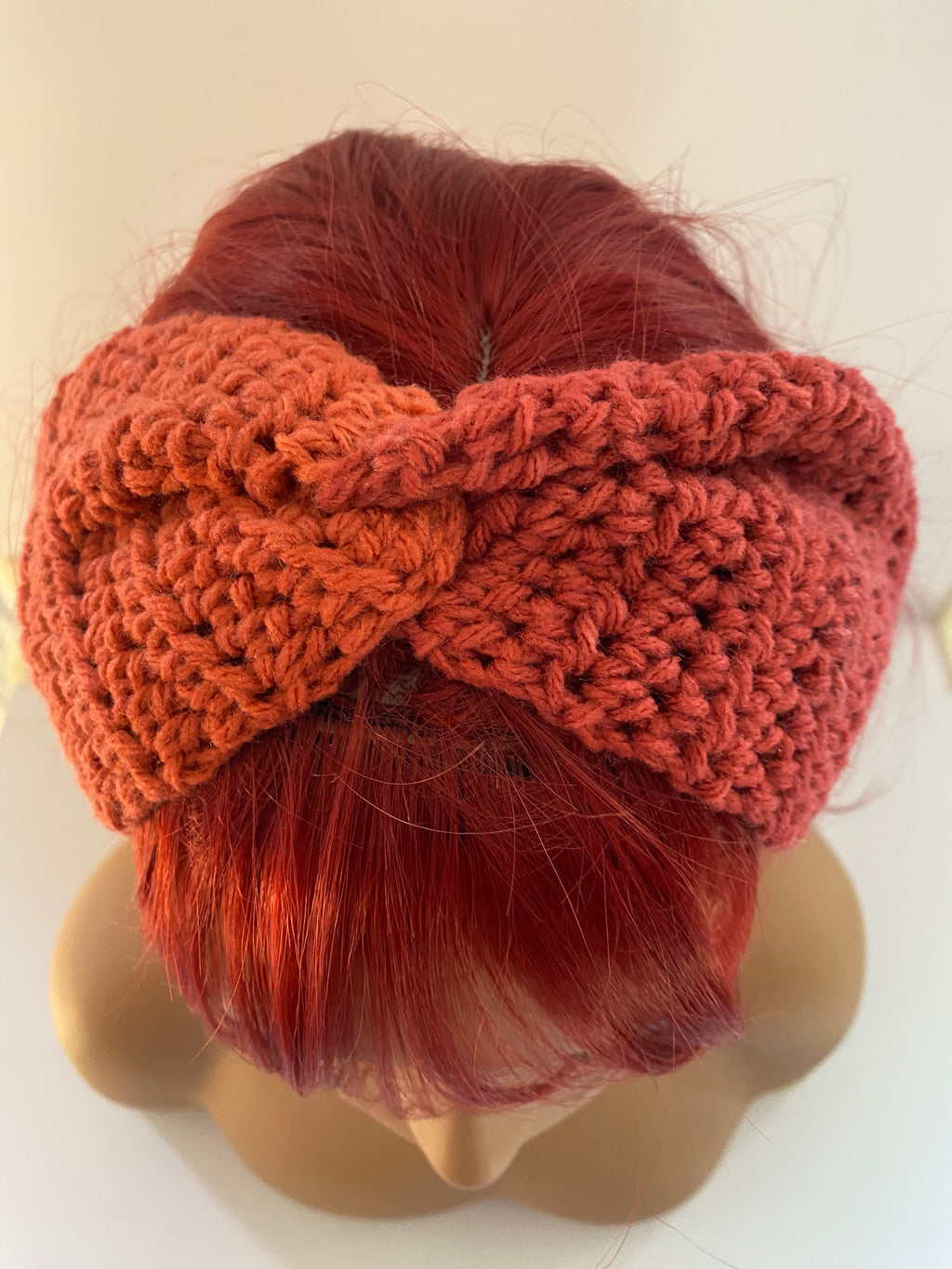 Twisted ear warmer